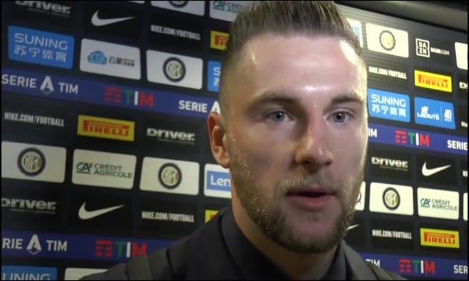 Skriniar: "Stasera due punti persi"