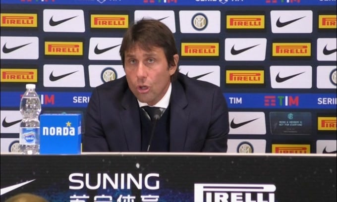 Conte: "Modo di giocare? Con il mio forse qualcosina l'ho vinta"