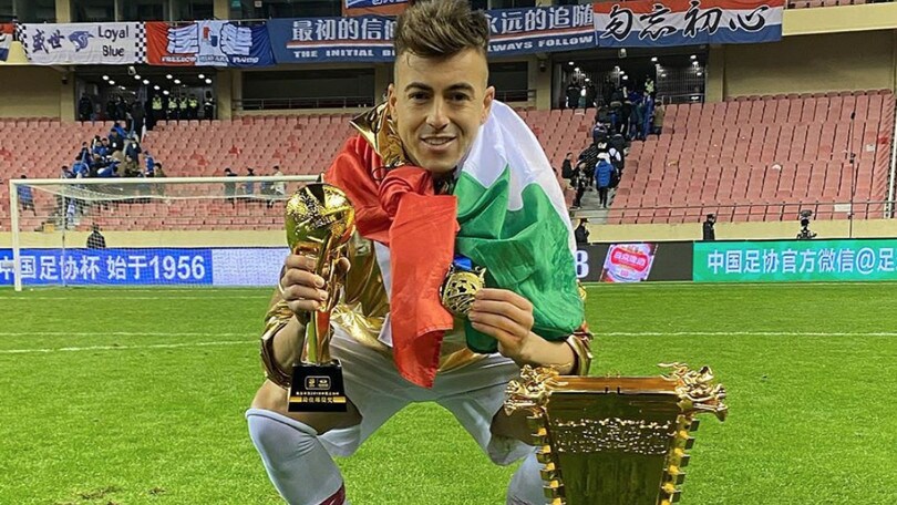El Shaarawy in gol, batte Pellé e vince la Coppa di Cina