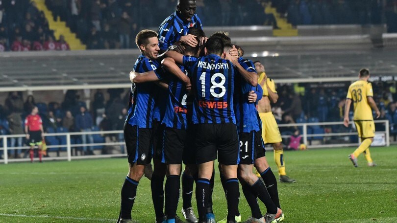 L'Atalanta batte 3-2 in extremis il Verona: Malinovskyi, Muriel e Djimsiti firmano la rimonta