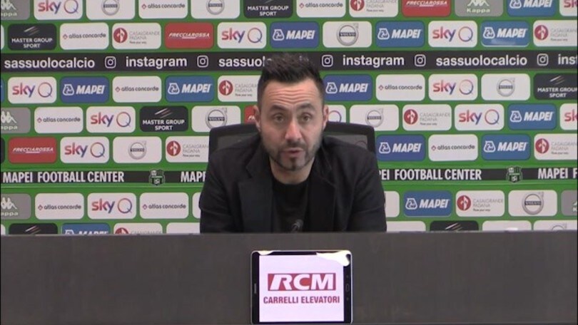 De Zerbi: "Juventus? Svolta dal punto di vista dell'autostima"
