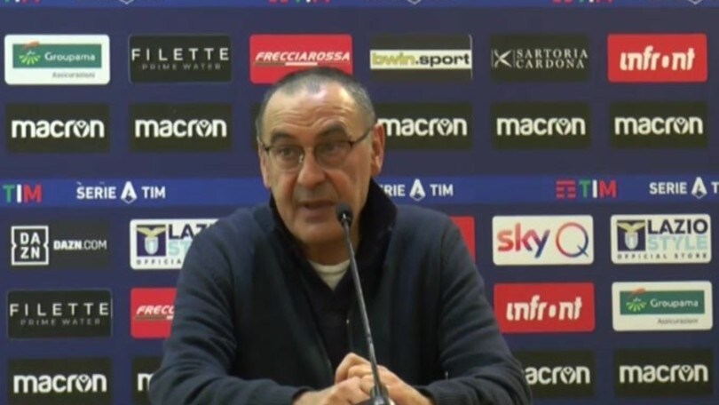 Sarri: "Abbiamo perso per una serie di episodi contrari"