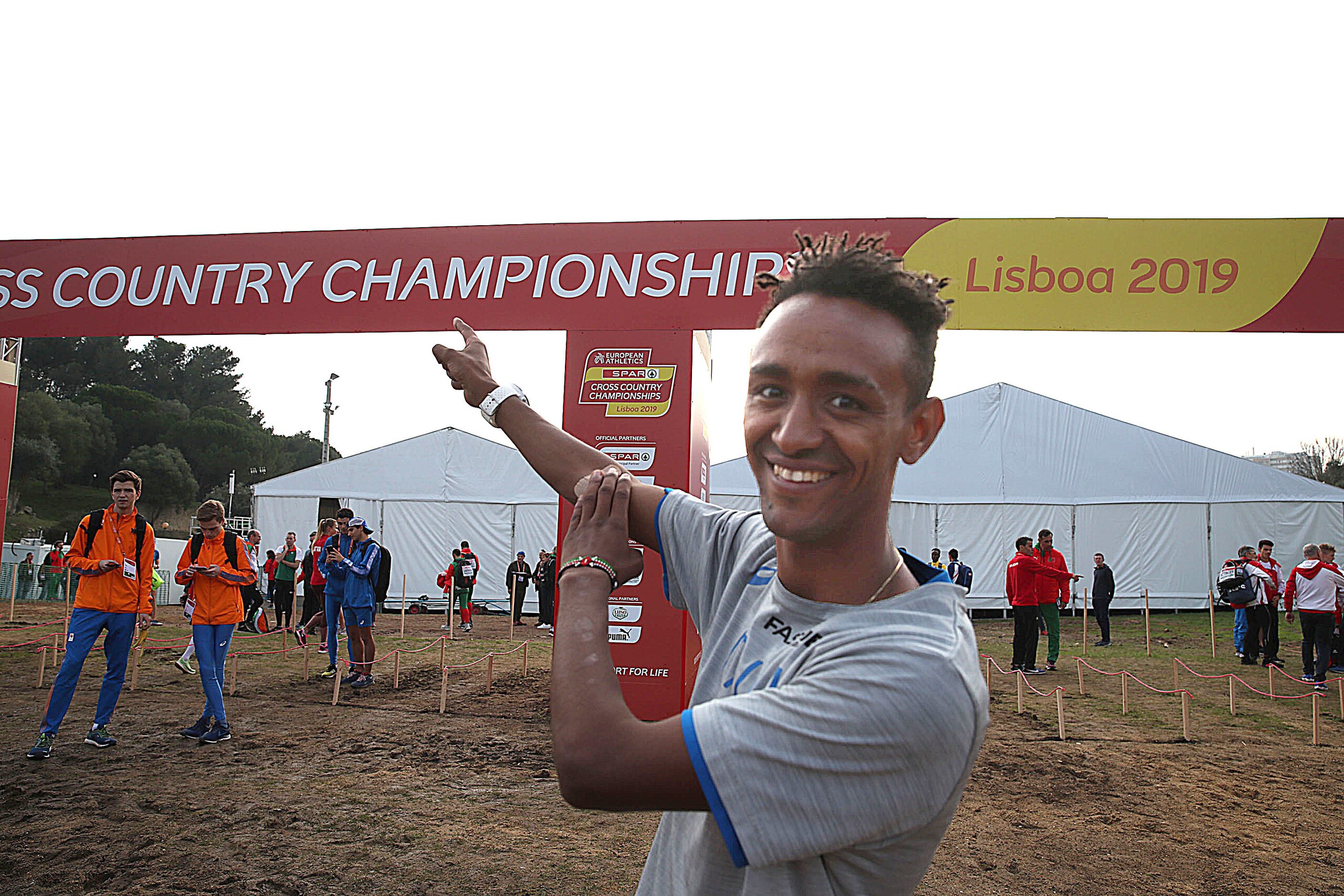 Yeman Crippa terzo a Lisbona nel cross