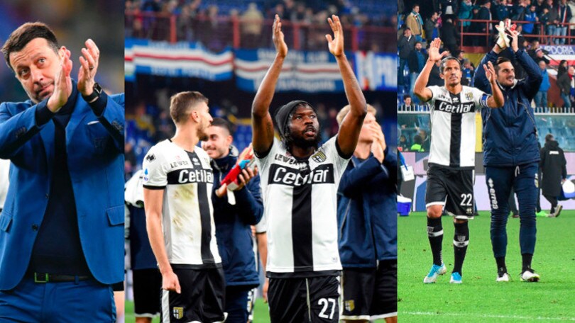 Festa Parma sul campo della Sampdoria: decide il gol di Kucka