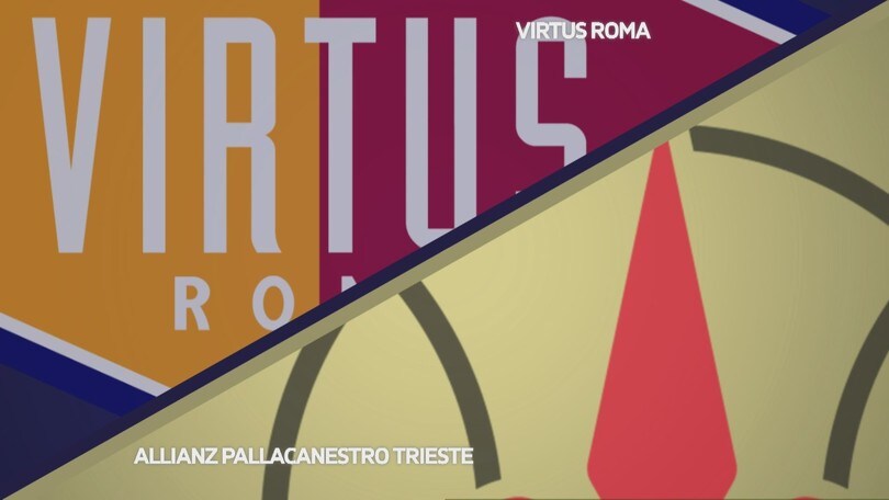 Virtus Roma - Allianz Pallacanestro Trieste 82-72