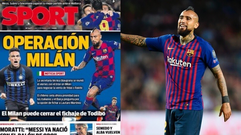 Sport: "Inter su Vidal, ma Il Barcellona vuole Lautaro Martinez"