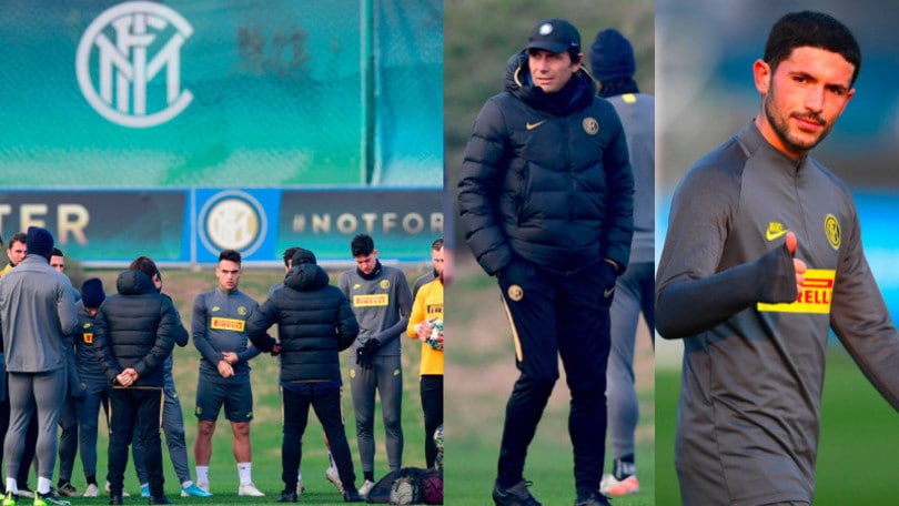 Inter, Conte carica la squadra per la Champions. Si rivede anche Sensi