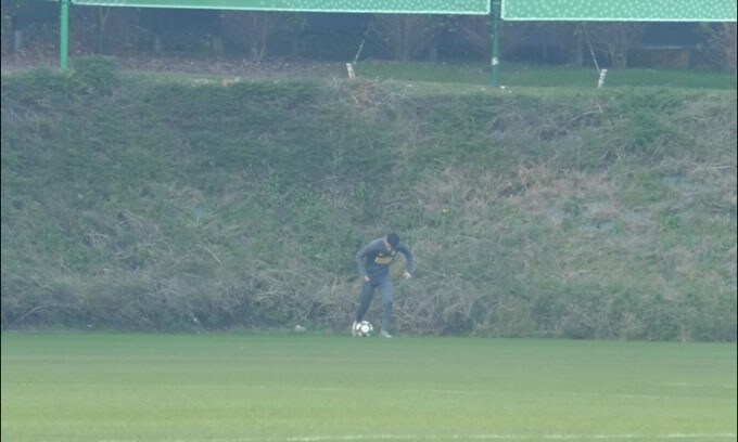 Inter, Sensi in campo prova ad accorciare i tempi di recupero