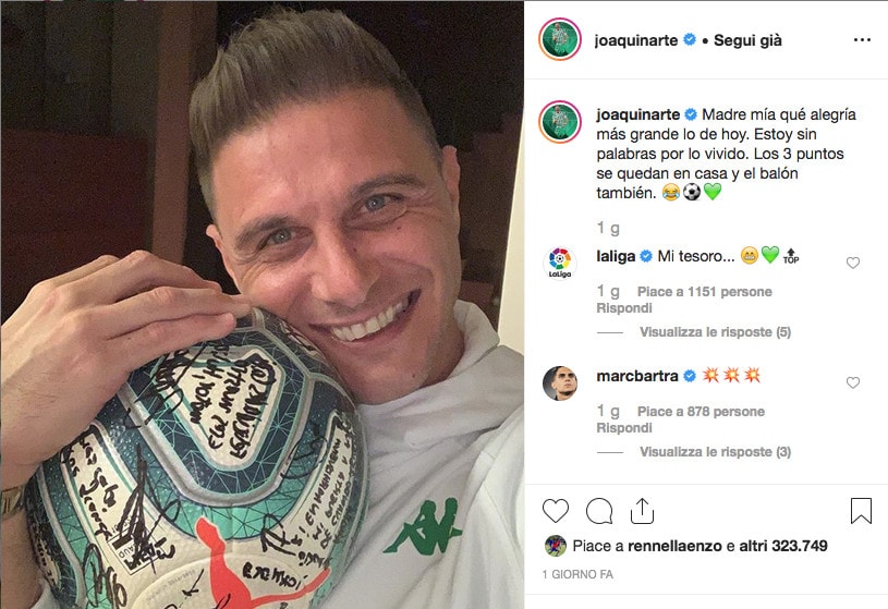 Joaquin, tripletta storica a 38 anni per l'ex viola: «Che momento!»