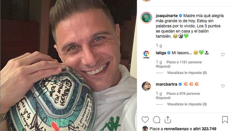 Joaquin, tripletta storica a 38 anni per l'ex viola: «Che momento!»