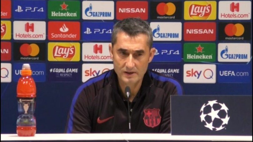 Valverde: "Veniamo da tante partite, Messi riposa"