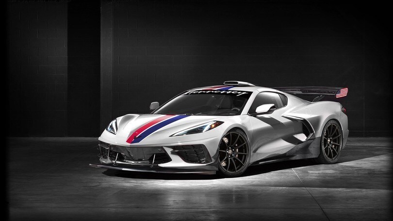 Corvette C8, il tuning Hennessey porta 1200 CV