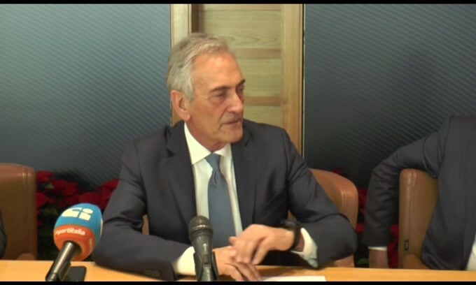 Gravina: "Aspettiamo una rivalutazione economica per il calcio"