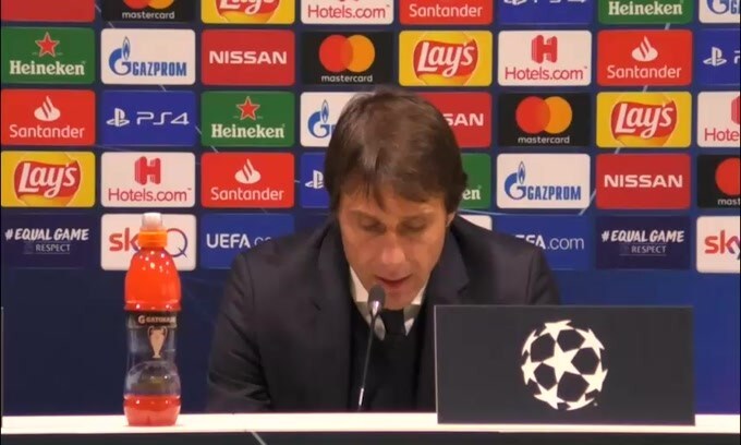 Conte: "Abbiamo avuto l'occasione per passare"