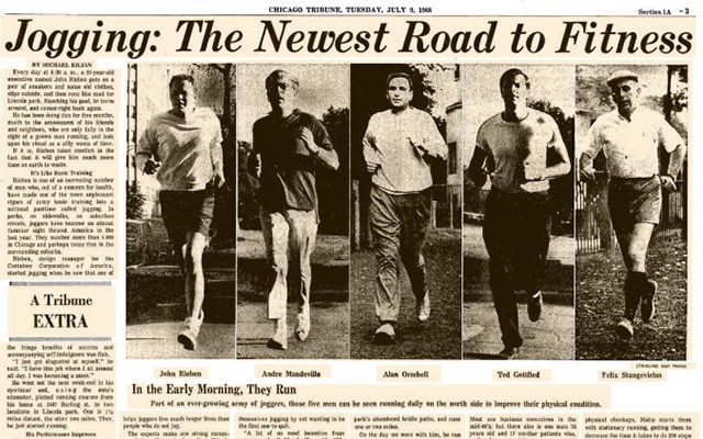 Le origini del fenomeno jogging e delle scarpe reattive