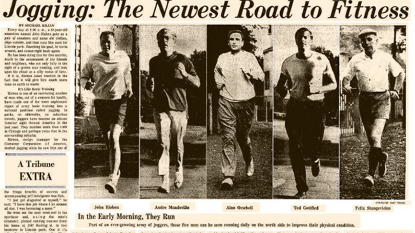 Le origini del fenomeno jogging e delle scarpe reattive