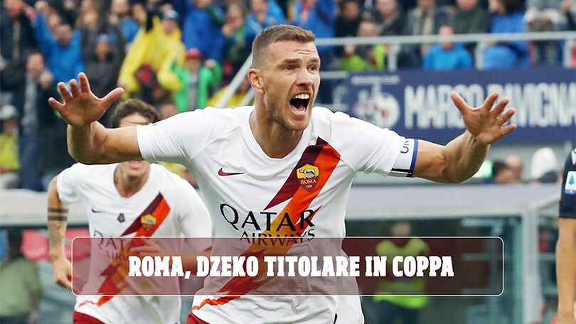 Roma, Dzeko titolare contro il Wolfsberger