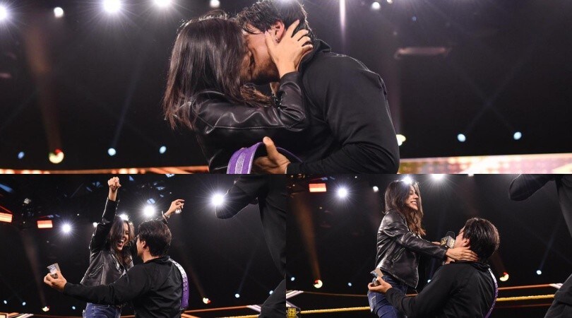 Wrestling WWE, Angel Garza e la proposta di matrimonio in diretta tv