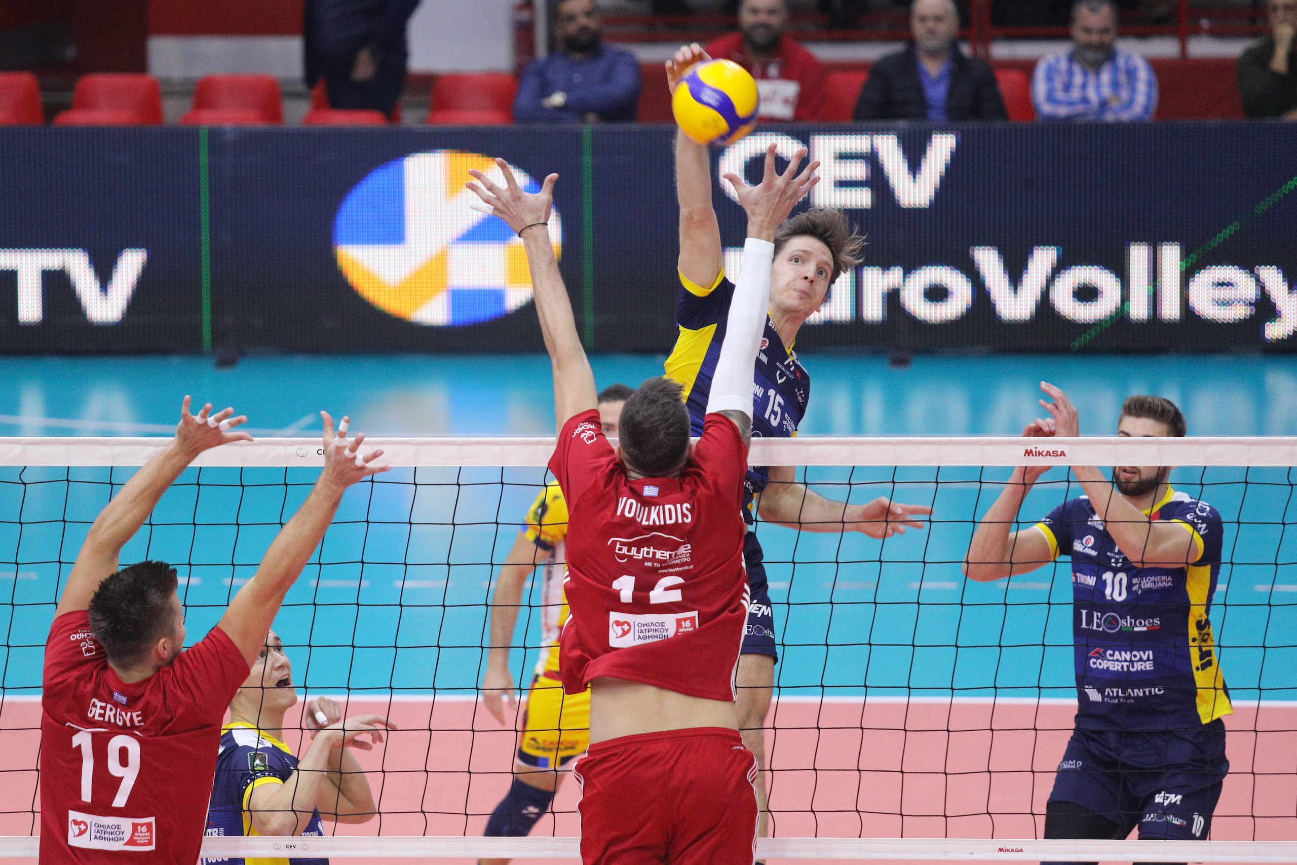 Cev Cup: quanta sofferenza per Modena sul campo dell'Olympiacos