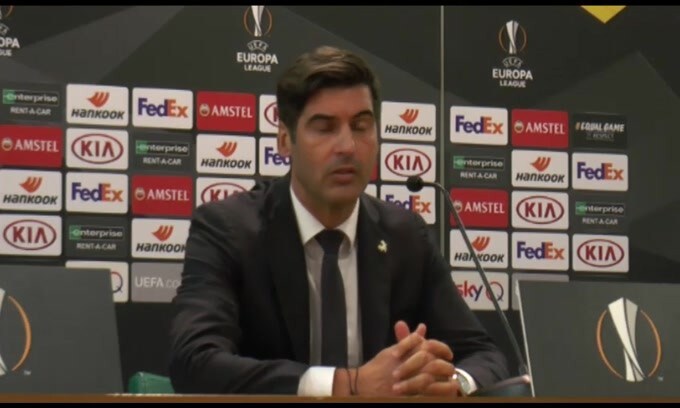 Fonseca: "Oggi la squadra ha giocato male"