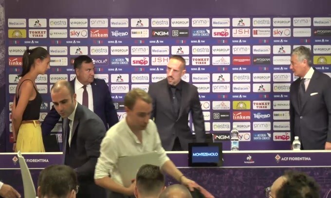 Fiorentina, Ribery fuori gioco fino al 2020