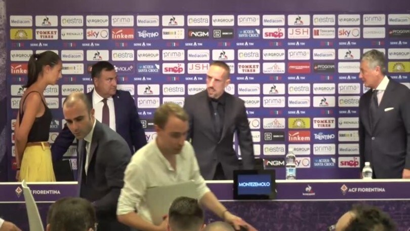 Fiorentina, Ribery fuori gioco fino al 2020