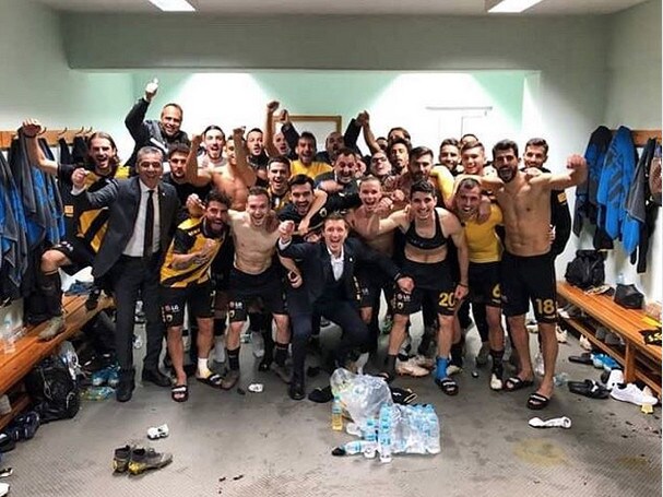 Aek, per Carrera una vittoria da postare subito