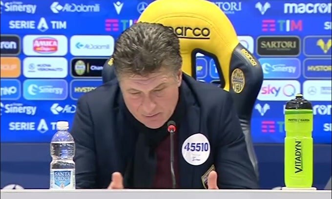 Mazzarri: "Rigore? Non voglio parlare di arbitri"