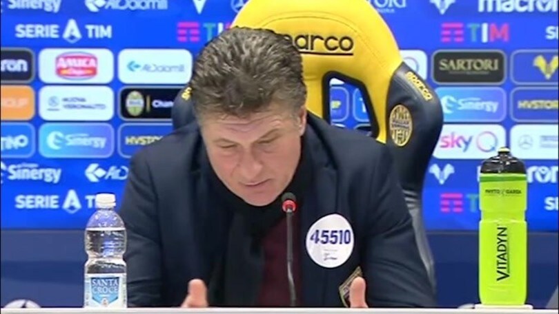 Mazzarri: "Rigore? Non voglio parlare di arbitri"