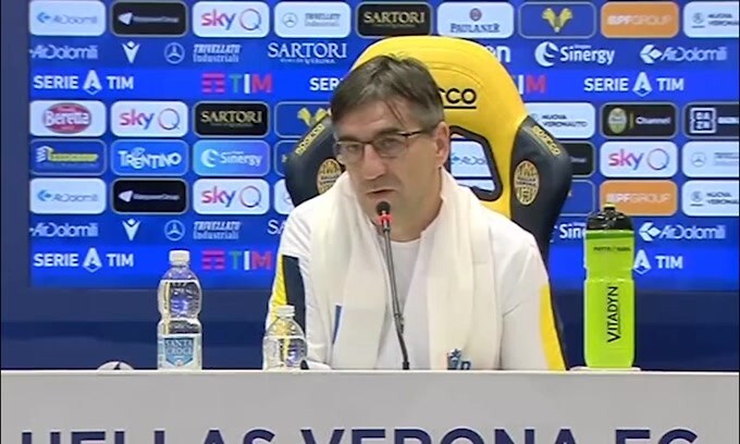 Juric: "Nel primo tempo non eravamo noi"