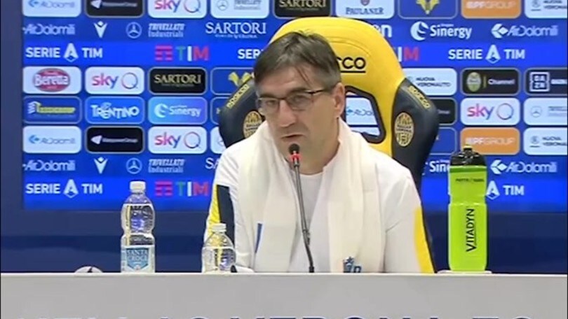 Juric: "Nel primo tempo non eravamo noi"