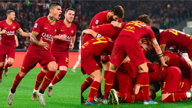 Roma show all'Olimpico, che tris alla Spal