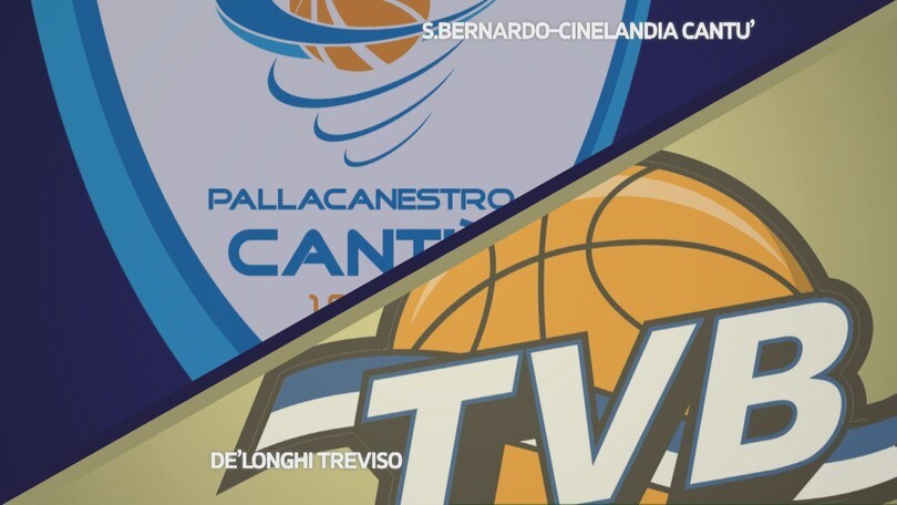 S.Bernardo-Cinelandia Cantù - De'Longhi Treviso	77-74