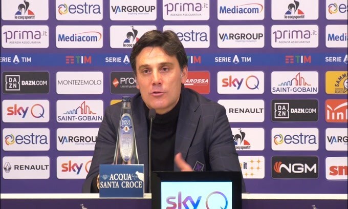 Montella: "Stasera abbiamo dato qualcosa in più"