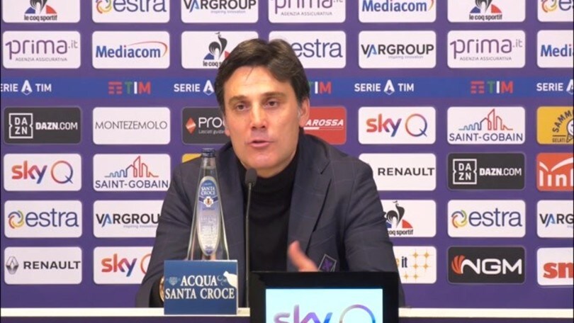 Montella: "Stasera abbiamo dato qualcosa in più"
