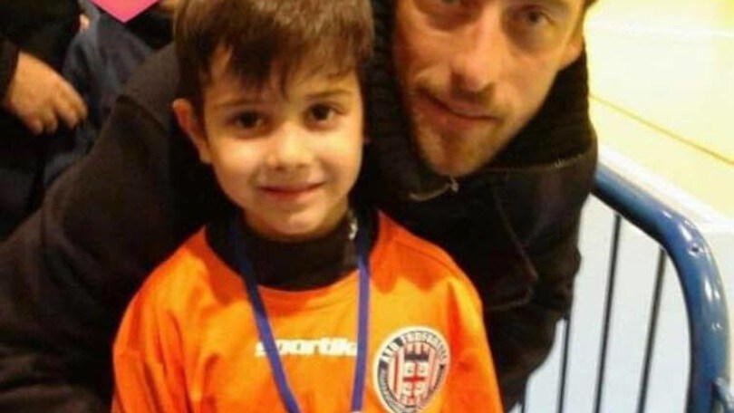 "Passaggio di consegne" tra Marchisio e un baby talento del Trofarello!