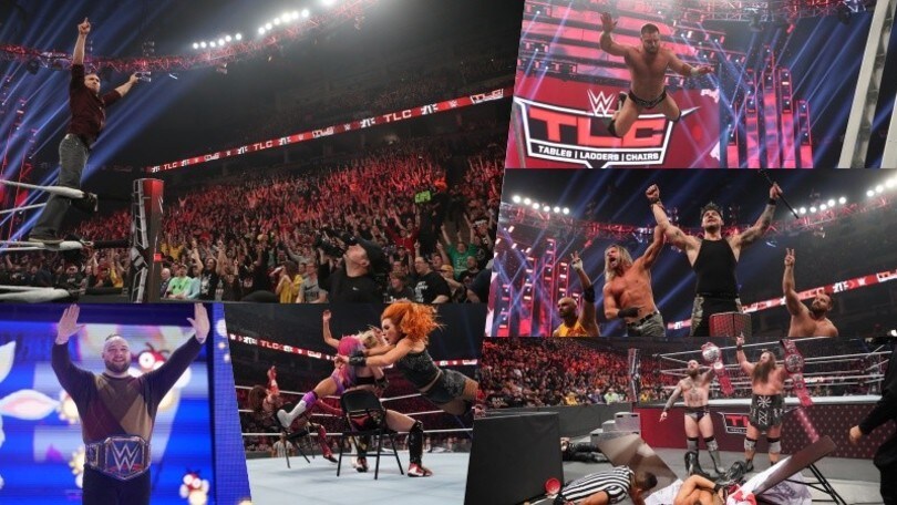 Wrestling, le foto ufficiali di WWE TLC 2019