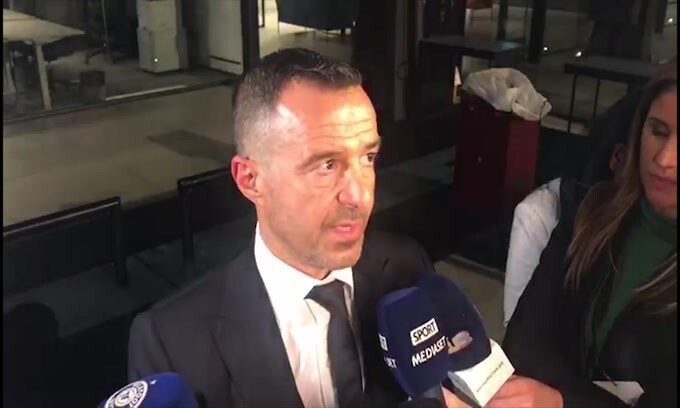 Jorge Mendes: "Joao Felix giocatore fenomenale"