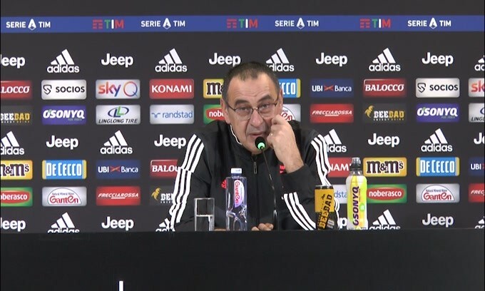 Sarri: "Sorteggi? Per il momento non mi interessano"