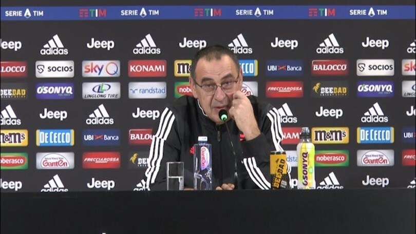 Sarri: "Sorteggi? Per il momento non mi interessano"