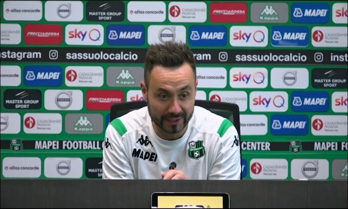 De Zerbi: "Vogliamo fare risultato a Brescia"