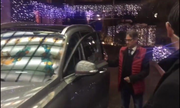 Roma, tutti presenti per la cena di Natale