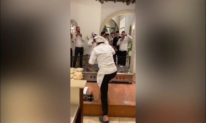 Beckham "panettiere" a Doha
