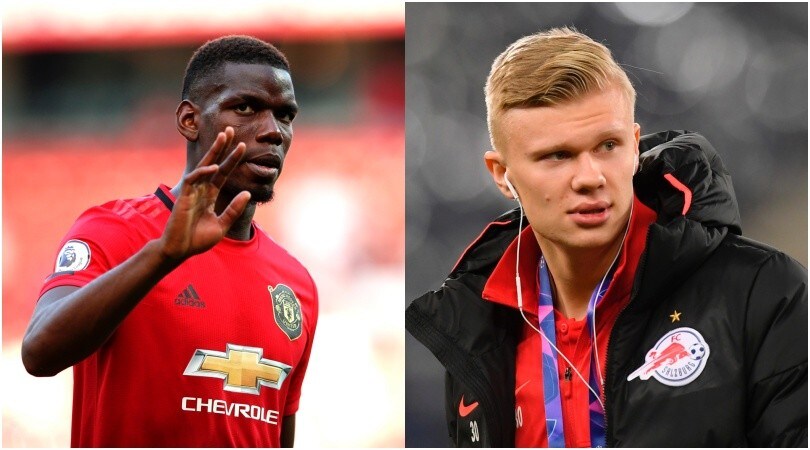 DailyMail: "Pogba via dallo United solo a giugno. In attacco tutto su Haaland"