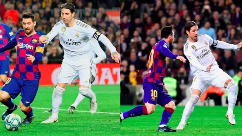 Barcellona-Real Madrid, che sfida tra Messi e Ramos