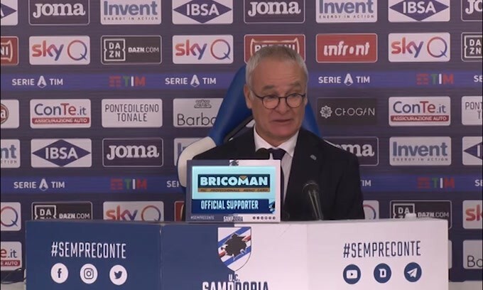 Ranieri: "Juve, i tuoi 2 gol meritano gli applausi"
