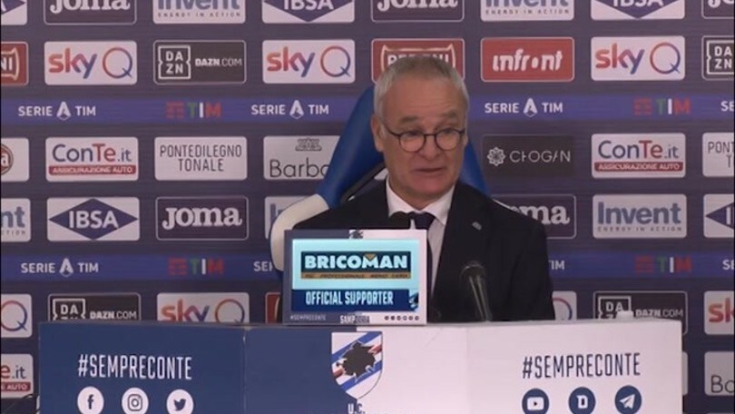 Ranieri: "Juve, i tuoi 2 gol meritano gli applausi"