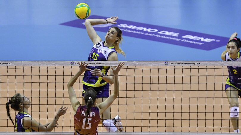 Champions Femminile, Scandicci passeggia contro il Branik