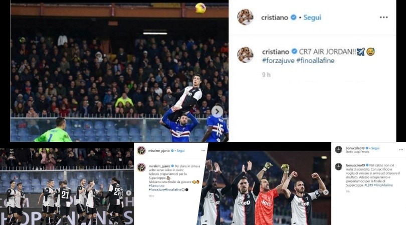 La Juve espugna Marassi: le reazioni social dei bianconeri