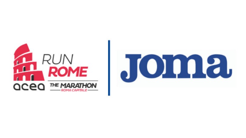 Joma annuncia la partnership con Acea Run Rome The Marathon